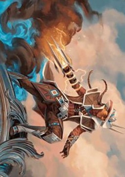 Art Series: Annie Flash, the Veteran (V.1)⁣ - Outlaws of Thunder Junction: Extras⁣ (Tip Card)⁣ [A17]