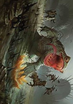 Art Series: The Gitrog, Ravenous Ride (V.1)⁣ - Outlaws of Thunder Junction: Extras⁣ (Tip Card)⁣ [A22]