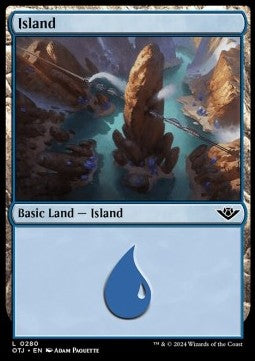 Island (V.2)⁣ - Outlaws of Thunder Junction: Extras⁣ (Land)⁣ [280]