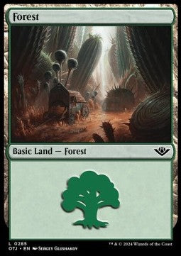 Forest (V.1)⁣ - Outlaws of Thunder Junction: Extras⁣ (Land)⁣ [285]