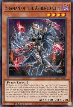Shaman of the Ashened City⁣ - Legacy of Destruction⁣ (Super Rare)⁣ [090]