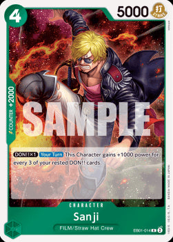 Sanji (EB01-014) - Memorial Collection (Rare) [EB01-014]