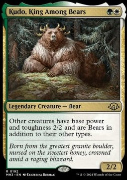 Kudo, King Among Bears⁣ - Modern Horizons 3⁣ (Rare)⁣ [192]