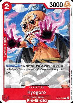 Hyogoro (OP01-020) - Romance Dawn (Pre-Errata) (Common) [OP01E-020]