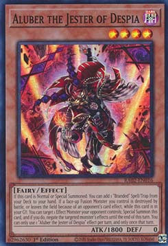Aluber the Jester of Despia (V.1 - Super Rare)⁣ - 25th Anniversary Rarity Collection II⁣ (Super Rare)⁣ [016]