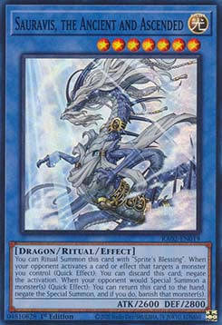 Sauravis, the Ancient and Ascended (V.1 - Super Rare)⁣ - 25th Anniversary Rarity Collection II⁣ (Super Rare)⁣ [019]