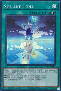 Sol and Luna (V.1 - Super Rare)⁣ - 25th Anniversary Rarity Collection II⁣ (Super Rare)⁣ [068]
