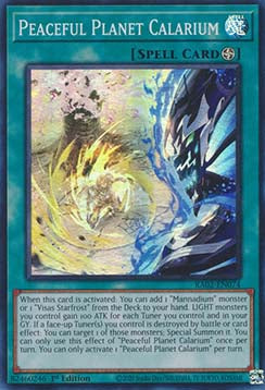 Peaceful Planet Calarium (V.1 - Super Rare)⁣ - 25th Anniversary Rarity Collection II⁣ (Super Rare)⁣ [074]