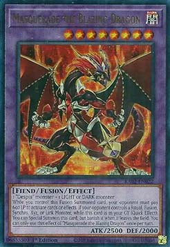 Masquerade the Blazing Dragon (V.2 - Ultra Rare)⁣ - 25th Anniversary Rarity Collection II⁣ (Ultra Rare)⁣ [022]
