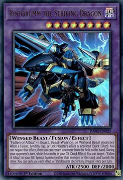 Rindbrumm the Striking Dragon (V.2 - Ultra Rare)⁣ - 25th Anniversary Rarity Collection II⁣ (Ultra Rare)⁣ [025]
