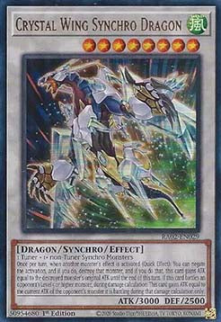 Crystal Wing Synchro Dragon (V.2 - Ultra Rare)⁣ - 25th Anniversary Rarity Collection II⁣ (Ultra Rare)⁣ [029]