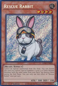 Rescue Rabbit (V.3 - Secret Rare)⁣ - 25th Anniversary Rarity Collection II⁣ (Secret Rare)⁣ [008]