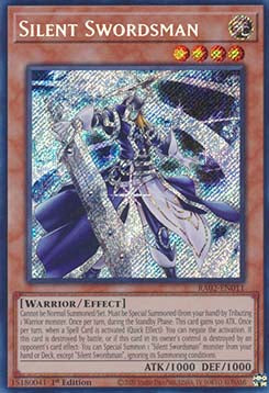 Silent Swordsman (V.3 - Secret Rare)⁣ - 25th Anniversary Rarity Collection II⁣ (Secret Rare)⁣ [011]