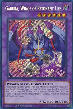 Garura, Wings of Resonant Life (V.3 - Secret Rare)⁣ - 25th Anniversary Rarity Collection II⁣ (Secret Rare)⁣ [024]
