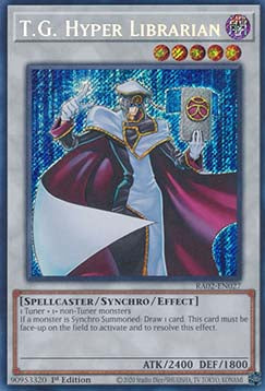 T.G. Hyper Librarian (V.3 - Secret Rare)⁣ - 25th Anniversary Rarity Collection II⁣ (Secret Rare)⁣ [027]