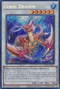Coral Dragon (V.3 - Secret Rare)⁣ - 25th Anniversary Rarity Collection II⁣ (Secret Rare)⁣ [031]