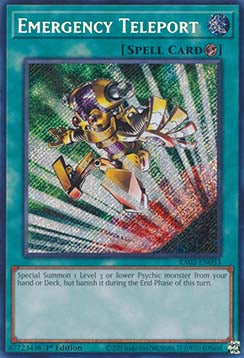 Emergency Teleport (V.3 - Secret Rare)⁣ - 25th Anniversary Rarity Collection II⁣ (Secret Rare)⁣ [053]