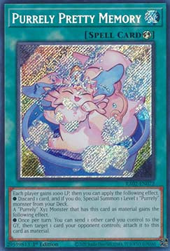 Purrely Pretty Memory (V.3 - Secret Rare)⁣ - 25th Anniversary Rarity Collection II⁣ (Secret Rare)⁣ [072]