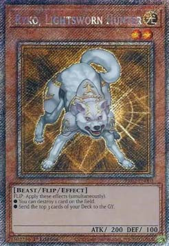 Ryko, Lightsworn Hunter (V.4 - Platinum Secret Rare)⁣ - 25th Anniversary Rarity Collection II⁣ (Platinum Secret Rare)⁣ [003]