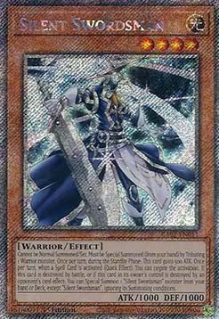 Silent Swordsman (V.4 - Platinum Secret Rare)⁣ - 25th Anniversary Rarity Collection II⁣ (Platinum Secret Rare)⁣ [011]