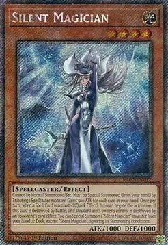 Silent Magician (V.4 - Platinum Secret Rare)⁣ - 25th Anniversary Rarity Collection II⁣ (Platinum Secret Rare)⁣ [012]