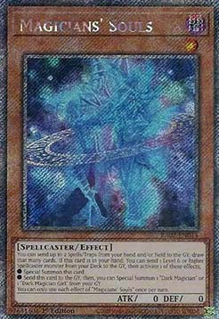Magicians' Souls (V.4 - Platinum Secret Rare)⁣ - 25th Anniversary Rarity Collection II⁣ (Platinum Secret Rare)⁣ [014]