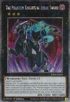 The Phantom Knights of Break Sword (V.4 - Platinum Secret Rare)⁣ - 25th Anniversary Rarity Collection II⁣ (Platinum Secret Rare)⁣ [035]