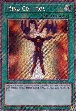 Mind Control (V.4 - Platinum Secret Rare)⁣ - 25th Anniversary Rarity Collection II⁣ (Platinum Secret Rare)⁣ [046]