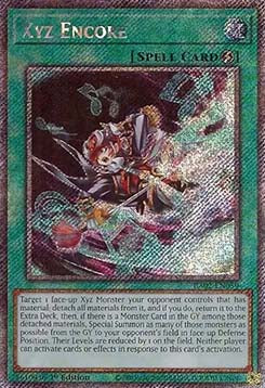 Xyz Encore (V.4 - Platinum Secret Rare)⁣ - 25th Anniversary Rarity Collection II⁣ (Platinum Secret Rare)⁣ [059]