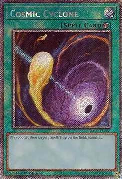 Cosmic Cyclone (V.4 - Platinum Secret Rare)⁣ - 25th Anniversary Rarity Collection II⁣ (Platinum Secret Rare)⁣ [061]