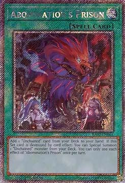 Abomination's Prison (V.4 - Platinum Secret Rare)⁣ - 25th Anniversary Rarity Collection II⁣ (Platinum Secret Rare)⁣ [064]