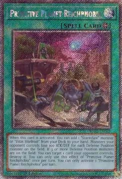 Primitive Planet Reichphobia (V.4 - Platinum Secret Rare)⁣ - 25th Anniversary Rarity Collection II⁣ (Platinum Secret Rare)⁣ [067]