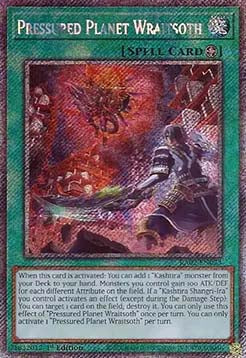 Pressured Planet Wraitsoth (V.4 - Platinum Secret Rare)⁣ - 25th Anniversary Rarity Collection II⁣ (Platinum Secret Rare)⁣ [073]