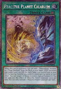 Peaceful Planet Calarium (V.4 - Platinum Secret Rare)⁣ - 25th Anniversary Rarity Collection II⁣ (Platinum Secret Rare)⁣ [074]