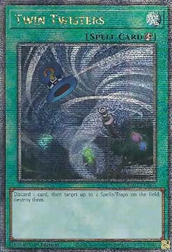Twin Twisters (V.5 - Quarter Century Secret Rare)⁣ - 25th Anniversary Rarity Collection II⁣ (Quarter Century Secret Rare)⁣ [060]