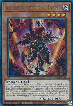 Aluber the Jester of Despia (V.7 - Ultimate Rare)⁣ - 25th Anniversary Rarity Collection II⁣ (Ultimate Rare)⁣ [016]