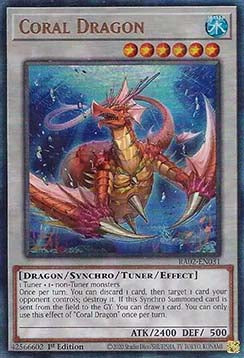 Coral Dragon (V.7 - Ultimate Rare)⁣ - 25th Anniversary Rarity Collection II⁣ (Ultimate Rare)⁣ [031]