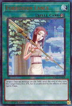 Forbidden Lance (V.7 - Ultimate Rare)⁣ - 25th Anniversary Rarity Collection II⁣ (Ultimate Rare)⁣ [058]