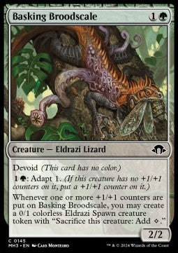 Basking Broodscale⁣ - Modern Horizons 3⁣ (Common)⁣ [145]