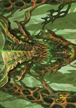 Art Series: Colossal Dreadmask (V.2)⁣ - Modern Horizons 3: Extras⁣ (Tip Card)⁣ [A08]