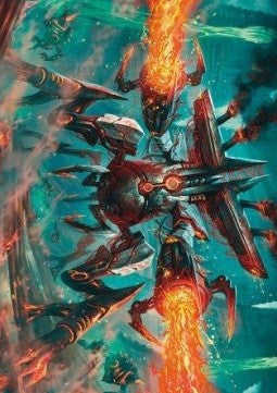 Art Series: Exterminator Magmarch (V.1)⁣ - Modern Horizons 3: Extras⁣ (Tip Card)⁣ [A33]