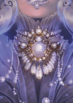 Art Series: Pearl Medallion (V.1)⁣ - Modern Horizons 3: Extras⁣ (Tip Card)⁣ [A43]