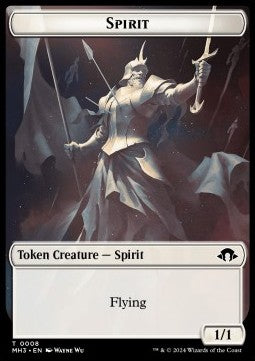 Spirit Token (White 1/1)⁣ - Modern Horizons 3: Tokens⁣ (Token)⁣ [T08]