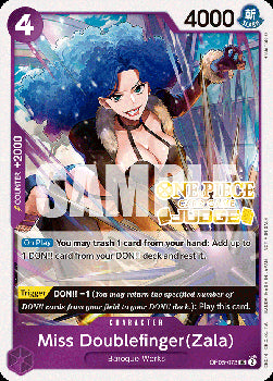 Miss Doublefinger(Zala) (OP05-073)⁣ - Judge Promos⁣ (Uncommon)⁣ [OP05-073]