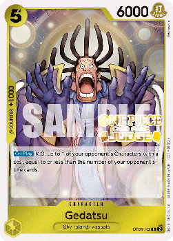 Gedatsu (OP05-102) - Judge Promos (Rare) [JDG-OP05-102]