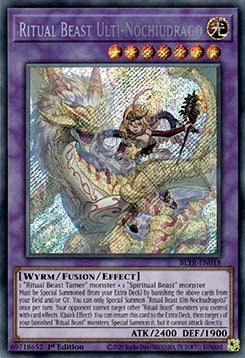 Ritual Beast Ulti-Nochiudrago⁣ - Battles of Legend: Terminal Revenge⁣ (Secret Rare)⁣ [018]