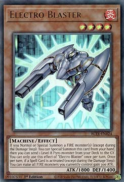 Electro Blaster⁣ - Battles of Legend: Terminal Revenge⁣ (Ultra Rare)⁣ [024]
