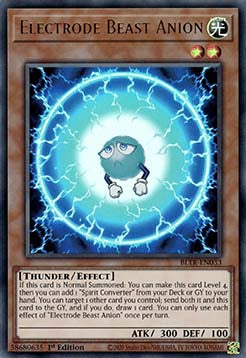 Electrode Beast Anion⁣ - Battles of Legend: Terminal Revenge⁣ (Ultra Rare)⁣ [033]