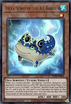 Hexa Spirit of the Ice Barrier⁣ - Battles of Legend: Terminal Revenge⁣ (Ultra Rare)⁣ [074]
