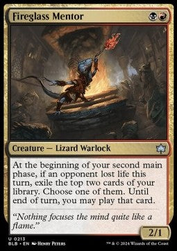 Fireglass Mentor⁣ - Bloomburrow⁣ (Uncommon)⁣ [213]